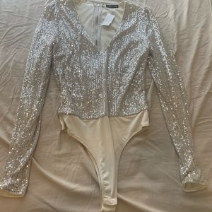 Mind Code bodysuit BNWT